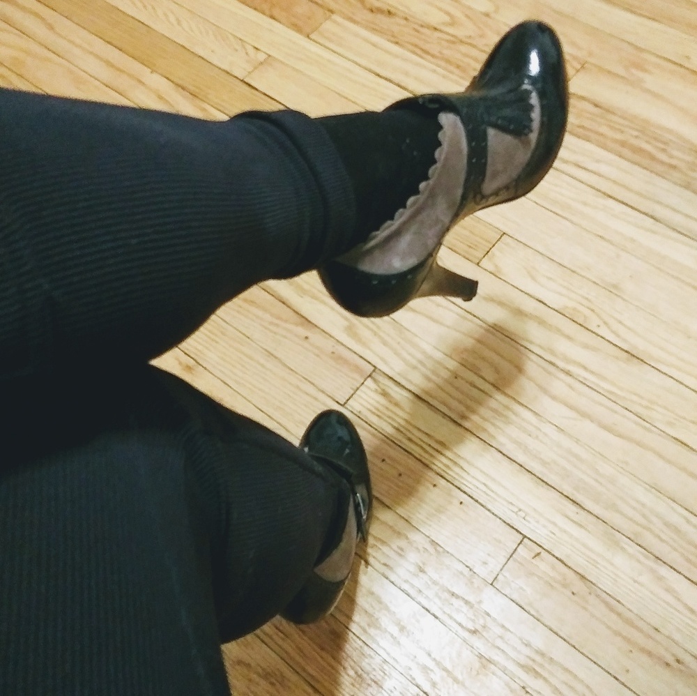 EUC❤👠ASH - Oxford Booties👠❤